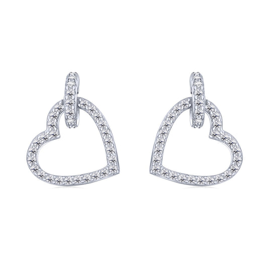 [AuraEcho]Dainty Heart Shape Earrings