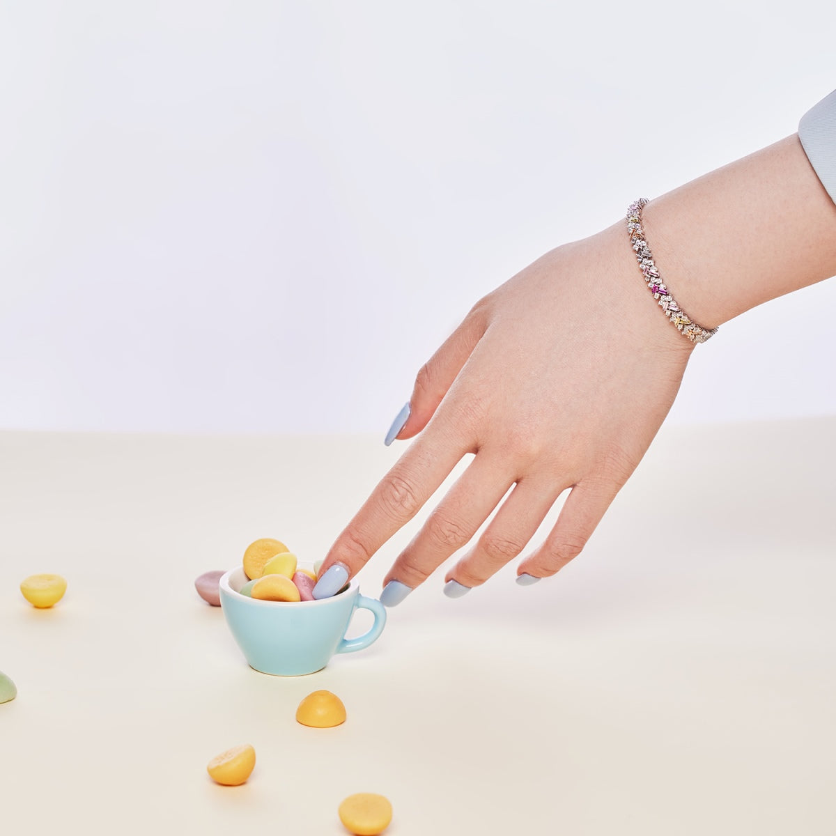 [AuraEcho]Dazzling Unique Multi Shape Daily Bracelet