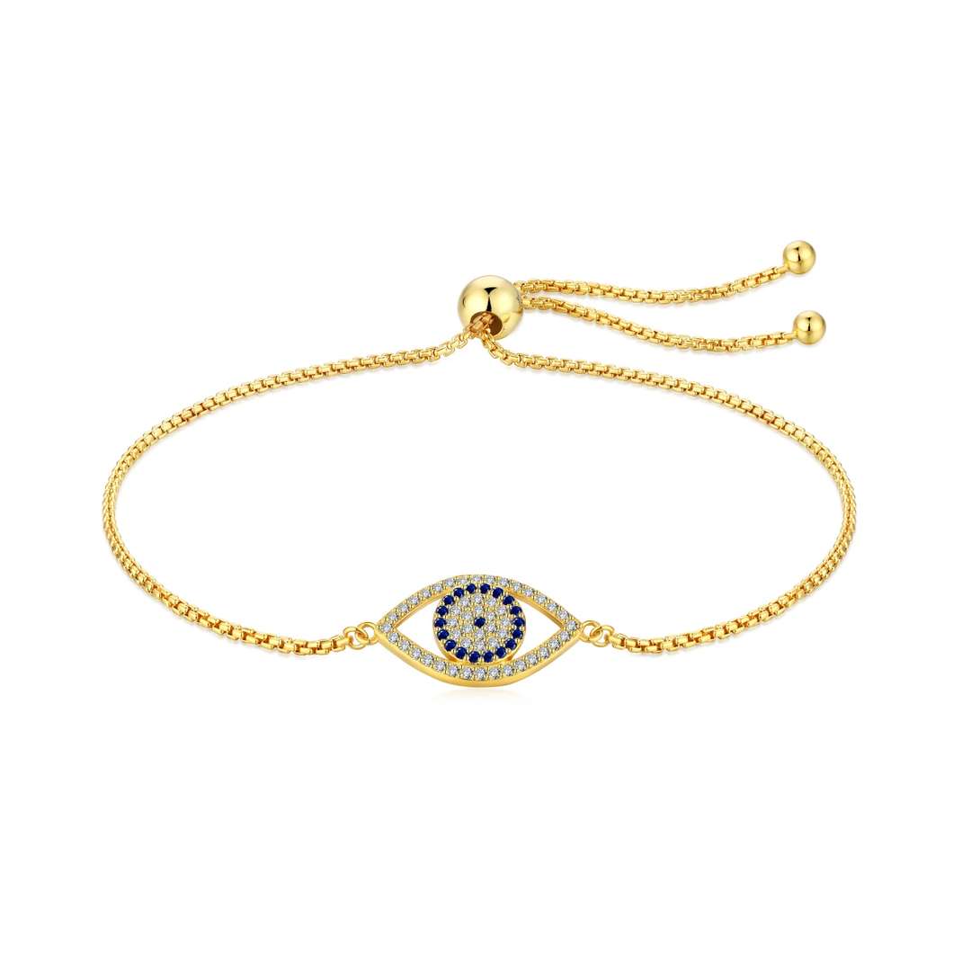 [AuraEcho]Dazzling Eye Shape Necklace