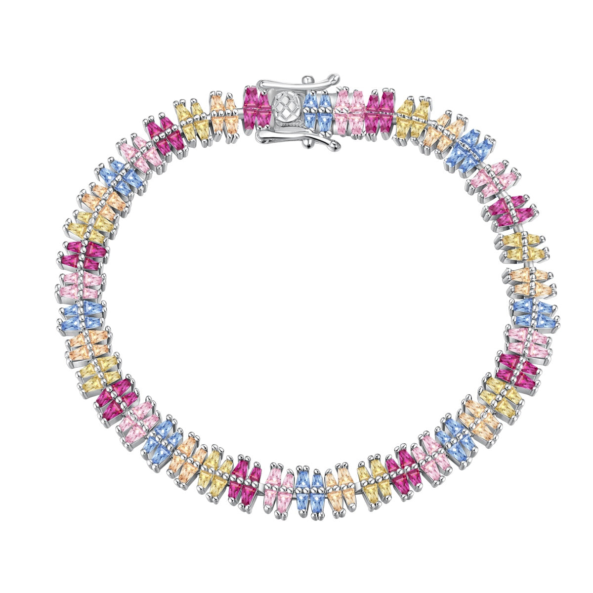 [AuraEcho]Sparkling Exquisite Multi Cut Party Bracelet