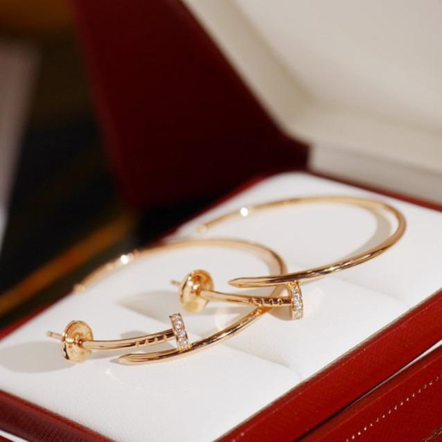 [AuraEcho]JUSTE EARRINGS DIAMONDS 1.8MM