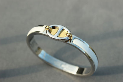 [AuraEcho]CLIC CHAINE SILVER BRACELET