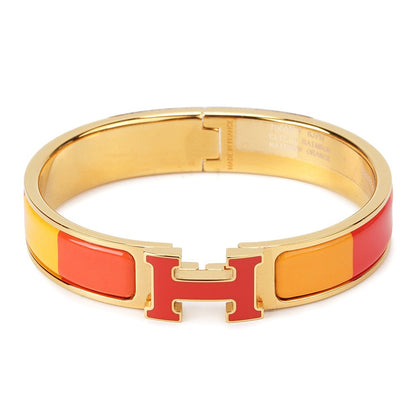 [AuraEcho]H BRACELET ORANGE RAINBOW CERAMIC