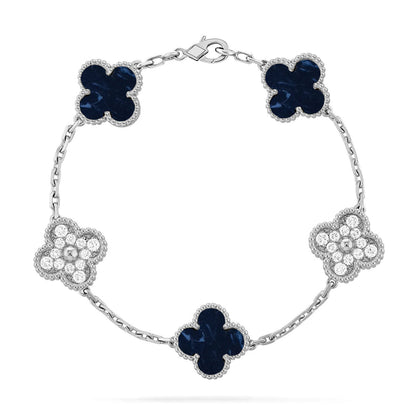 [Auraecho]CLOVER 5 MOTIF PIETERSITE BRACELET COLLECTION