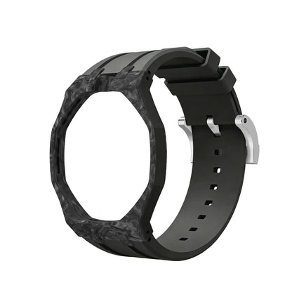 [AuraEcho]Royal Oak Pop Exclusive Carbon‑fiber Case & Silicone Strap
