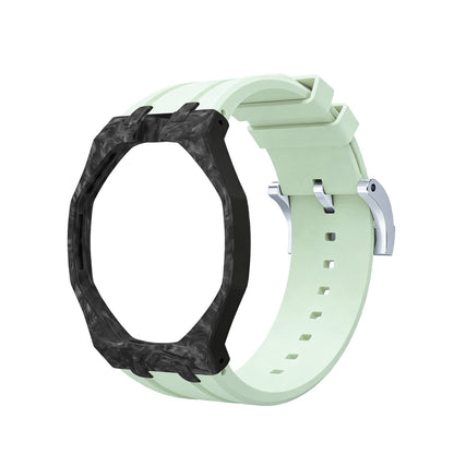 [AuraEcho]Royal Oak Pop Exclusive Carbon‑fiber Case & Silicone Strap