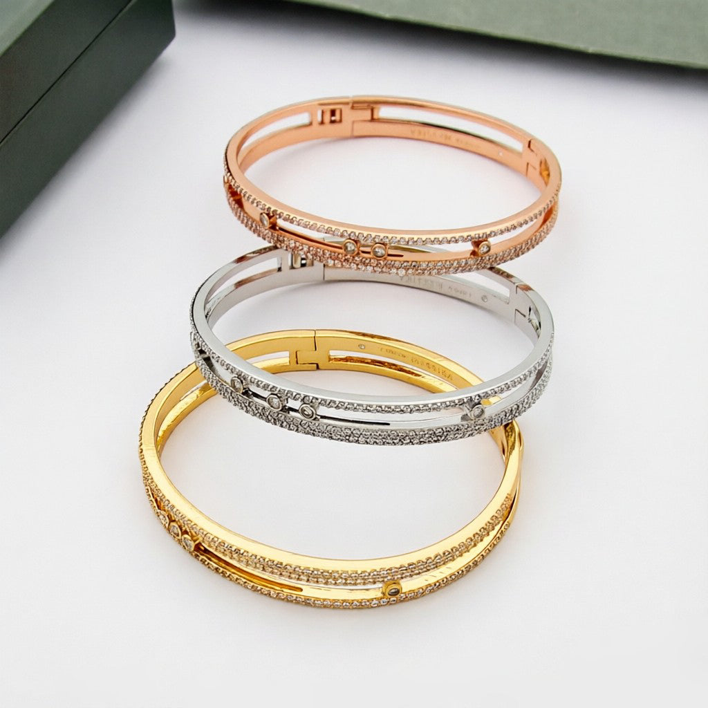 [AuraEcho]Move Romane pavé bangle