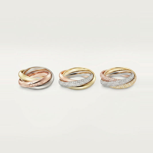 [AuraEcho] TRINITY 3.2MM RING COLLECTION