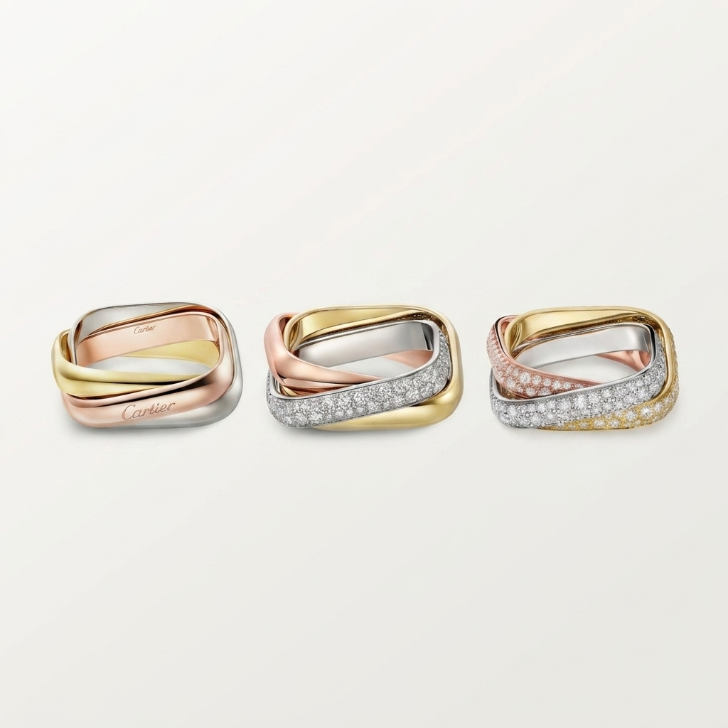 [AuraEcho] TRINITY 3.5MM CUSHION RING COLLECTION