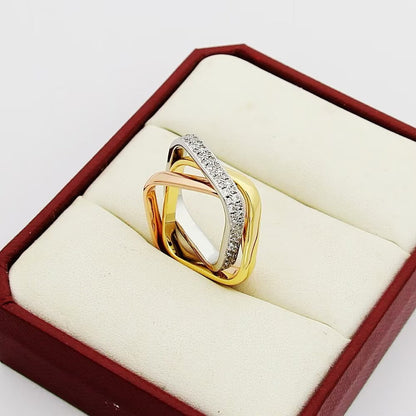 [AuraEcho] TRINITY 3.5MM CUSHION RING COLLECTION