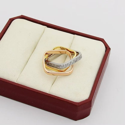 [AuraEcho] TRINITY 3.5MM CUSHION RING COLLECTION
