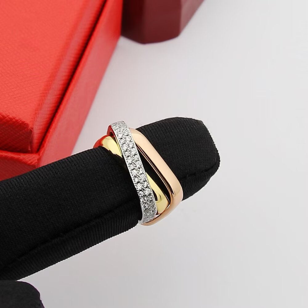 [AuraEcho] TRINITY 3.5MM CUSHION RING COLLECTION