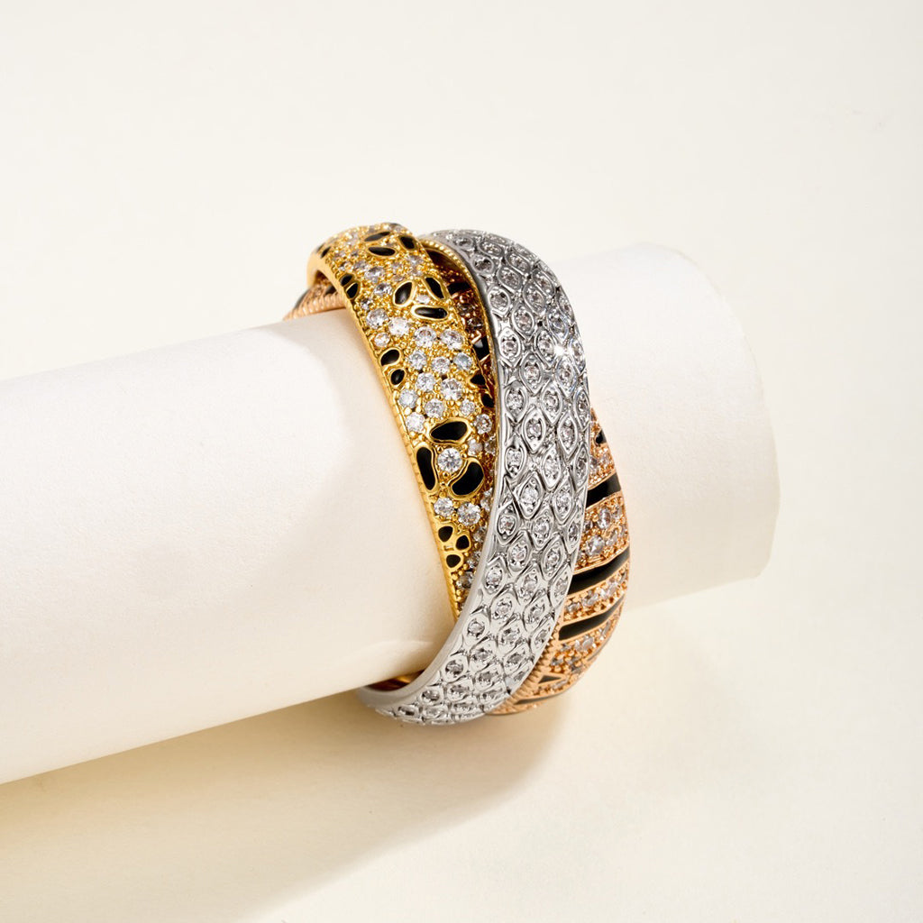 [AuraEcho] TRINITY  RING LEOPARD PRINT