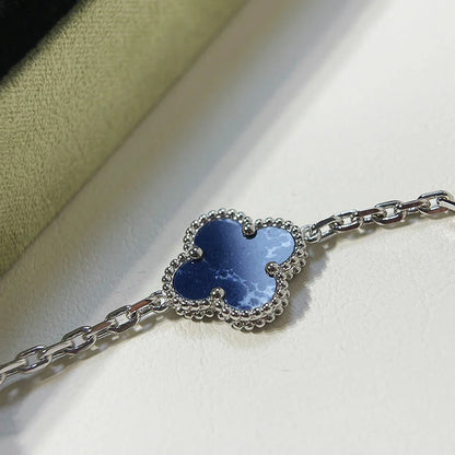 [Auraecho]CLOVER 5 MOTIF PIETERSITE BRACELET COLLECTION