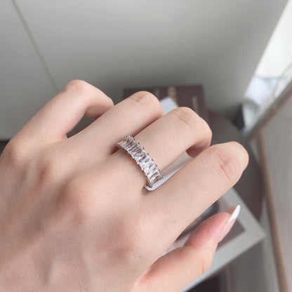 [AuraEcho]Unique Colorful Radiant Cut RIng