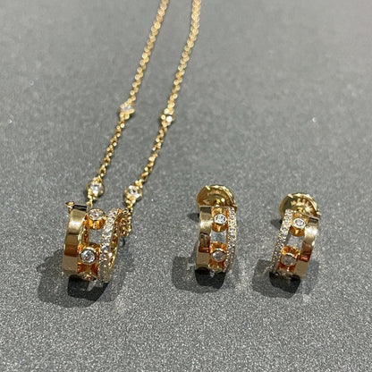 [AuraEcho]CHAIN MOVE ROMANE PEDAND NECKLACE