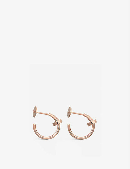 [AuraEcho]JUSTE EARRINGS PINK GOLD
