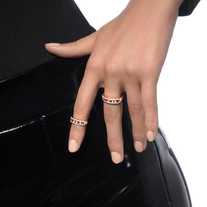 [AuraEcho] Baby Move Gold Diamond Pave_ Ring