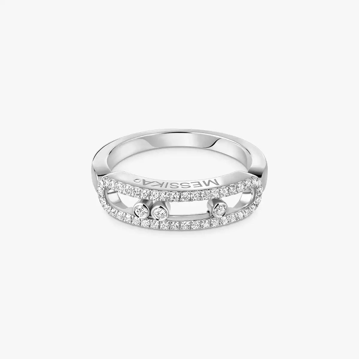 [AuraEcho] Baby Move Gold Diamond Pave_ Ring