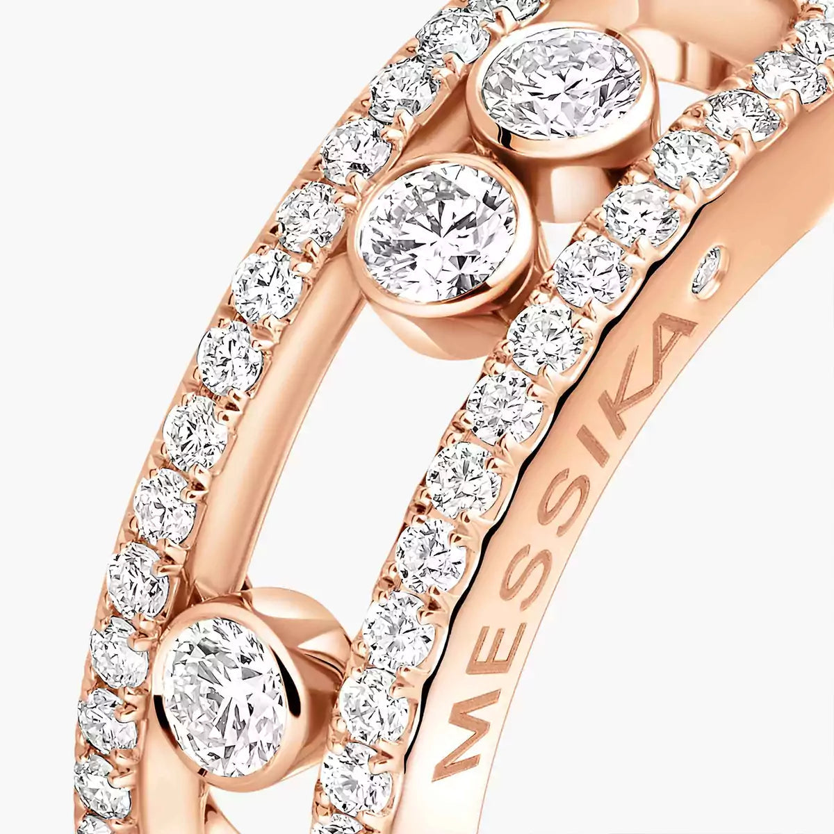 [AuraEcho] Move Gold Diamond Pave_ Ring