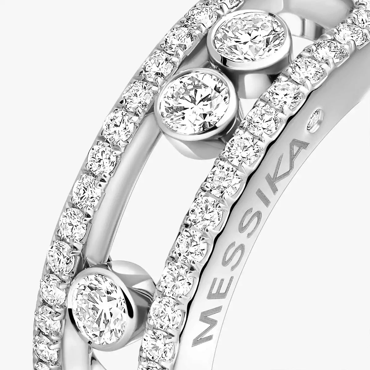 [AuraEcho] Move Gold Diamond Pave_ Ring
