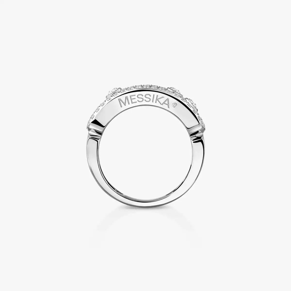 [AuraEcho] Move Gold Diamond Pave_ Ring