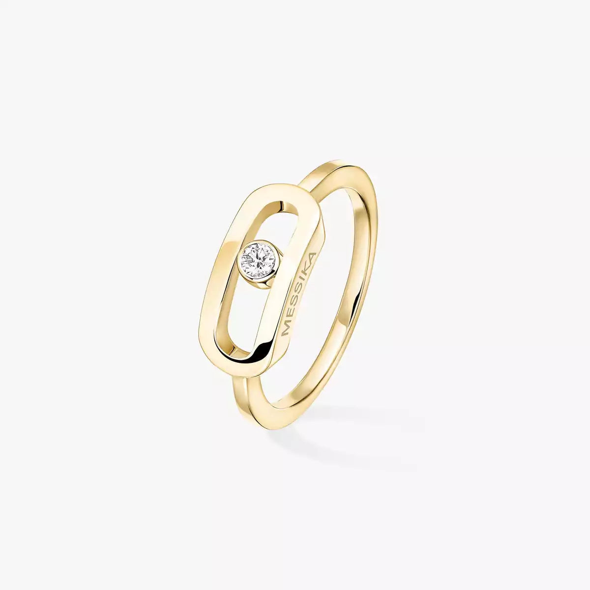 [AuraEcho]Move Uno Diamond Ring in Gold