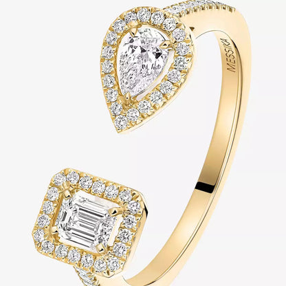 [AuraEcho]My Twin Toi Gold Diamond Ring