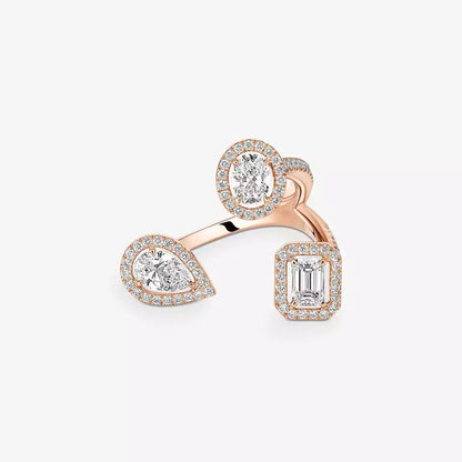 [[AuraEcho] Diamond Ring 0,25ct My Twin Trilogy