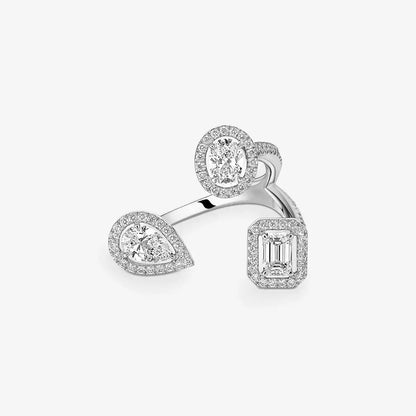 [[AuraEcho] Diamond Ring 0,25ct My Twin Trilogy
