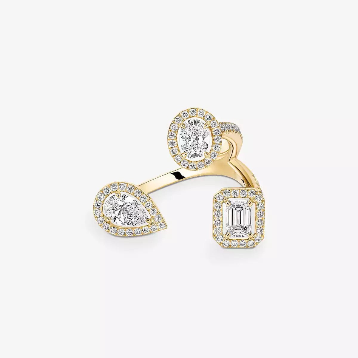 [[AuraEcho] Diamond Ring 0,25ct My Twin Trilogy