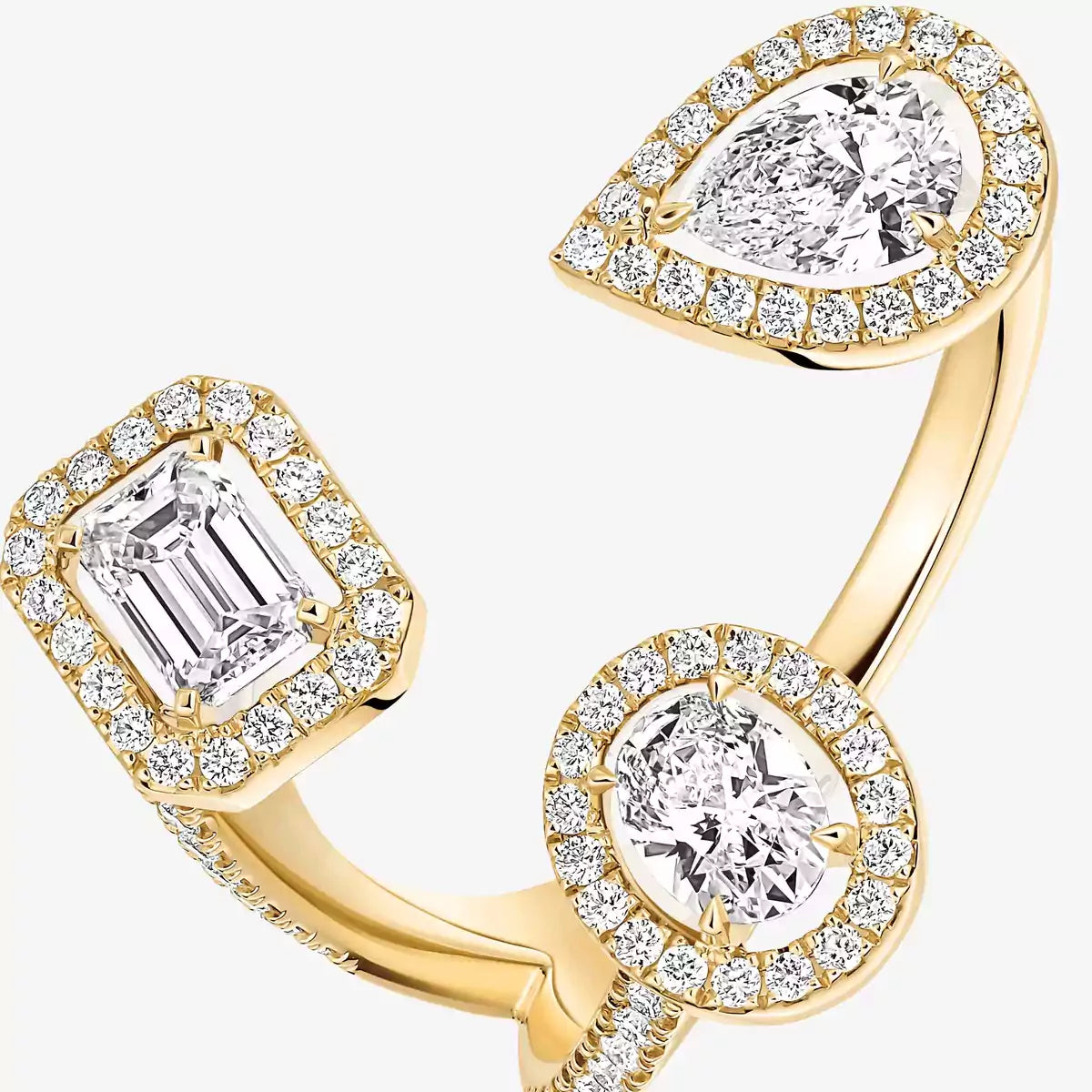 [[AuraEcho] Diamond Ring 0,25ct My Twin Trilogy