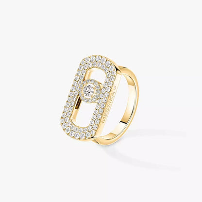 [AuraEcho]So Move Pave_-Set Diamond Ring