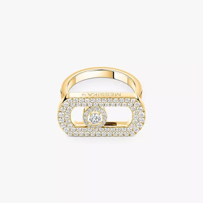 [AuraEcho]So Move Pave_-Set Diamond Ring
