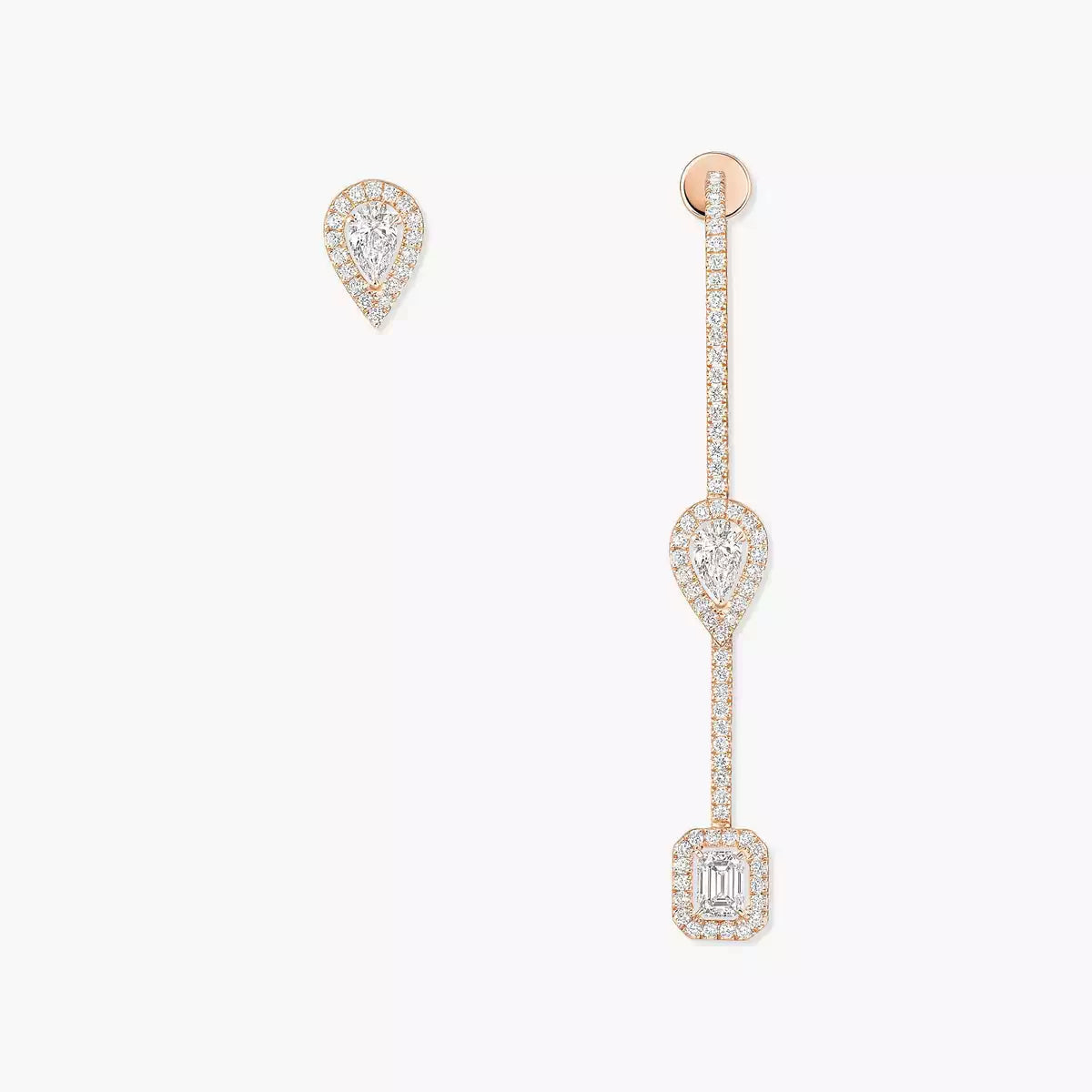 [AuraEcho]Diamond Drop Earrings My Twin