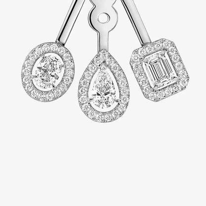 [AuraEcho] My Twin Trio  Diamond Earrings