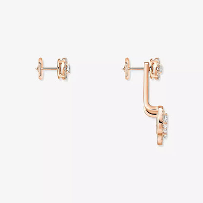 [AuraEcho] My Twin Trio  Diamond Earrings