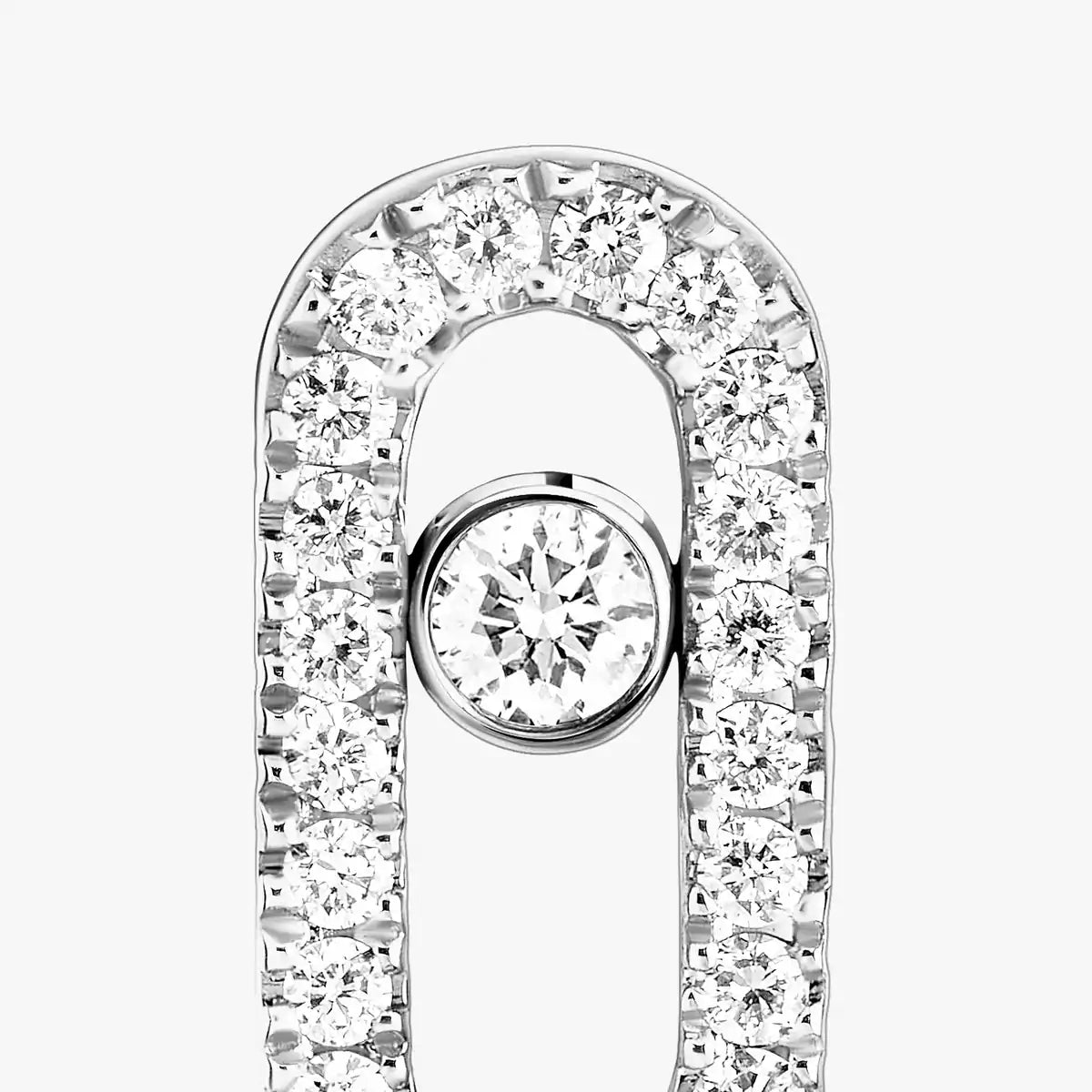 [AuraEcho]Move Uno Diamond Earrings