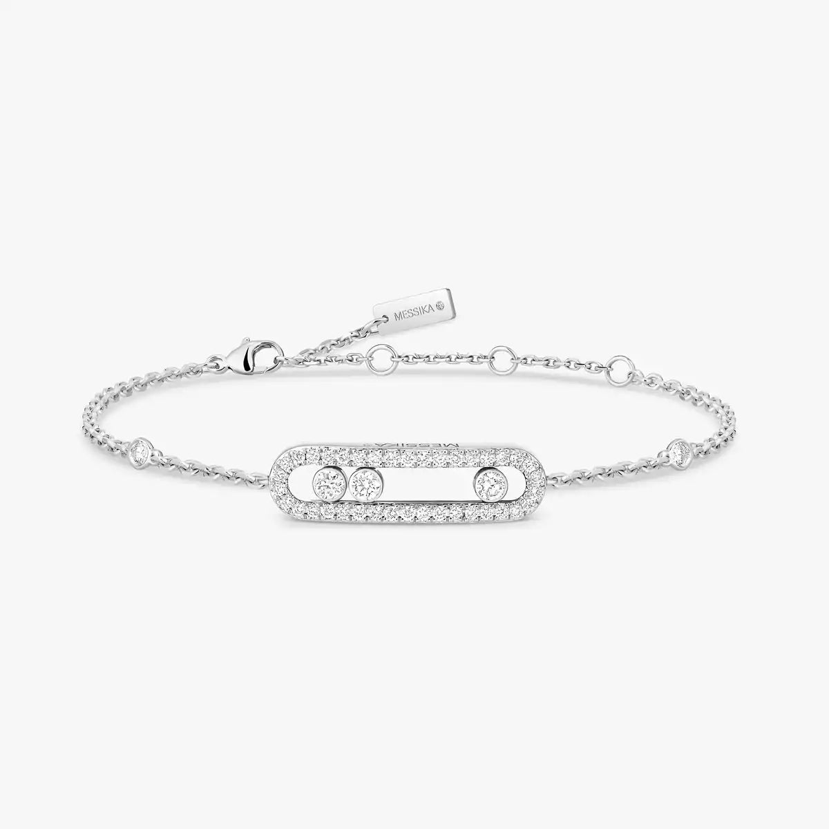 [AuraEcho]Pavé Baby Move Diamond Bracelet