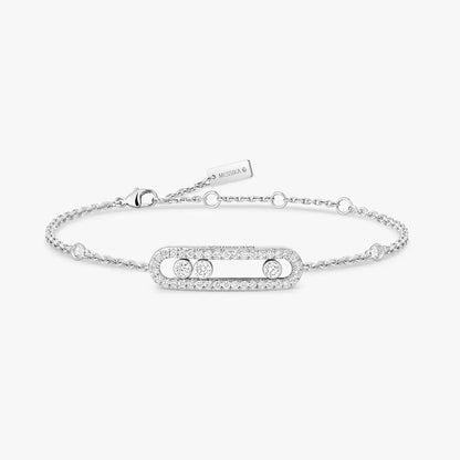 [AuraEcho]Pavé Baby Move Diamond Bracelet