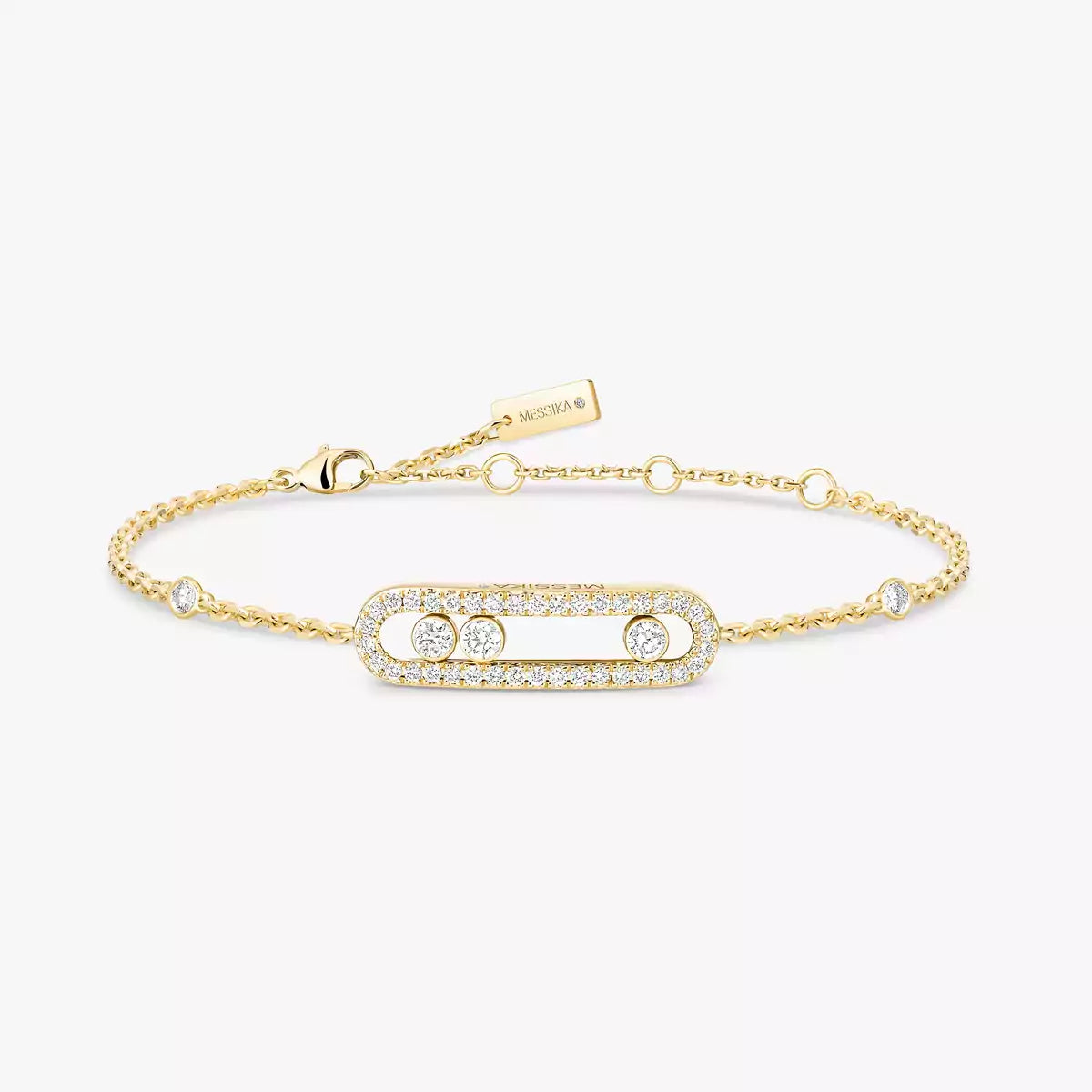 [AuraEcho]Pavé Baby Move Diamond Bracelet