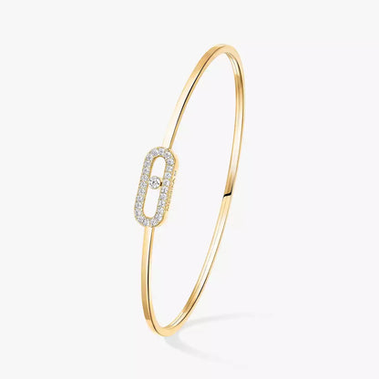 [AuraEcho]Move Uno pavé flex bangle medium