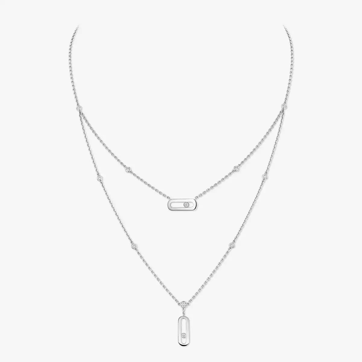 [AuraEcho] Move Uno Diamond Necklace