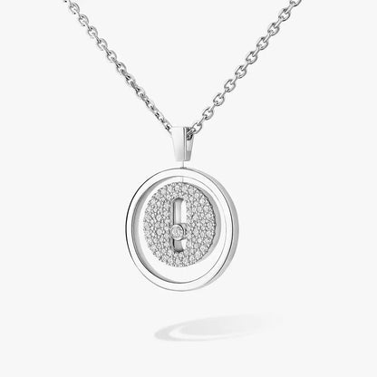 [AuraEcho] Lucky Move Diamond Necklace