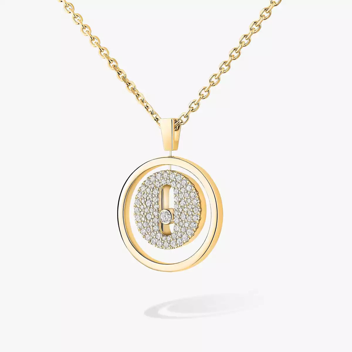 [AuraEcho] Lucky Move Diamond Necklace