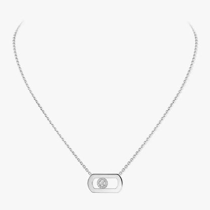 [AuraEcho]So Move Diamond Necklace in Gold