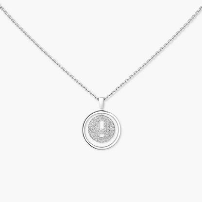 [AuraEcho] Lucky Move Diamond Necklace