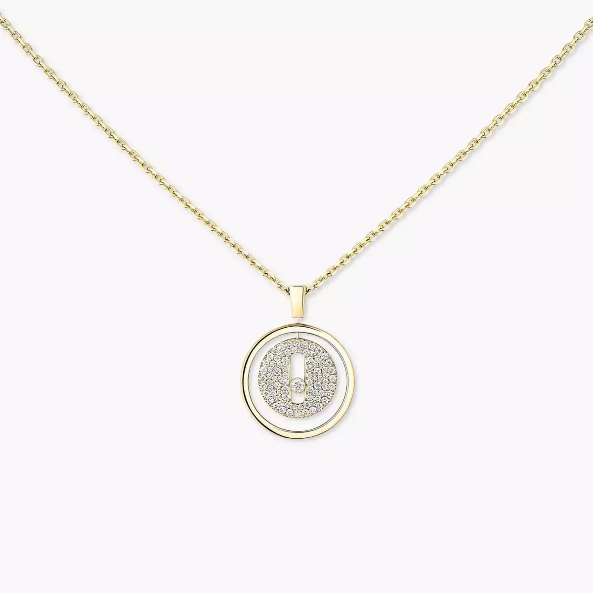 [AuraEcho] Lucky Move Diamond Necklace