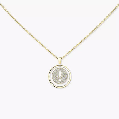 [AuraEcho] Lucky Move Diamond Necklace