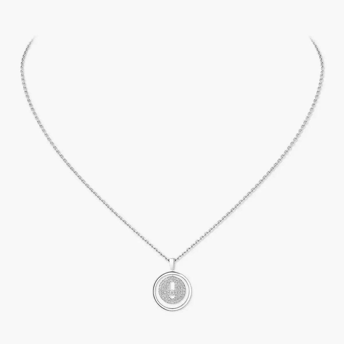 [AuraEcho] Lucky Move Diamond Necklace
